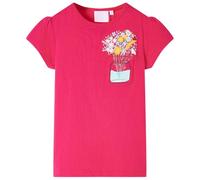 vidaXL Maglietta da Bambina Fucsia 116