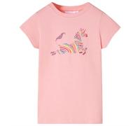 vidaXL Maglietta da bambina Rosa 128