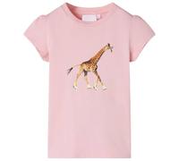 vidaXL Maglietta da Bambina Rosa Chiaro 116