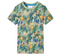 vidaXL Maglietta da Bambino a Maniche Corte Multicolore 128