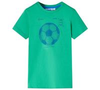 vidaXL Maglietta da Bambino Verde 128