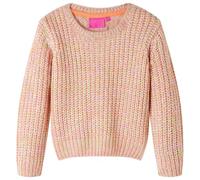 vidaXL Maglione da Bambina Lavorato a Maglia Rosa Tenue 116