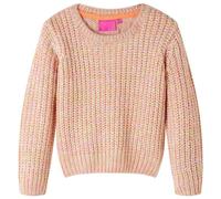 vidaXL Maglione da Bambina Lavorato a Maglia Rosa Tenue 92