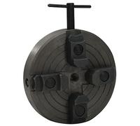 Mandrino in Legno a 4 Ganasce M18 in Acciaio Nero 150x63 mm