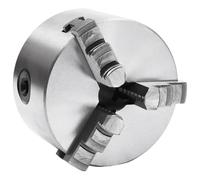 vidaXL Mandrino per Tornio a 3 Griffe Autocentrante 100 mm in Acciaio