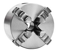vidaXL Mandrino per Tornio a 4 Griffe Autocentrante 80 mm in Acciaio