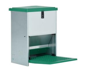 vidaXL Mangiatoia Automatica per Pollame Feedomatic con Pedale 12 kg