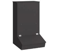 vidaXL Mangiatoia per maiale nero 55 x 51 x 91,5 cm, mobili industriali e durevoli: altre idee per spazi rettangolari, per casa e ufficio, soluzioni pratiche
