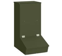 vidaXL Mangiatoia per maiale verde oliva 55 x 51 x 91,5 cm, mobili industriali e durevoli: altre idee per spazi rettangolari, per casa e ufficio, soluzioni pratiche