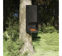 vidaXL Mangiatore per cervi Nero 28 x 30 x 80 cm 3 kg