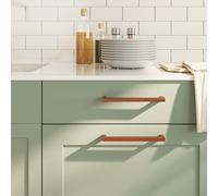 vidaXL Maniglie per Mobili 10 pz Bronzo 192 mm in Acciaio Inox