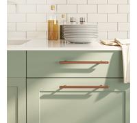 vidaXL Maniglie per Mobili 10 pz Bronzo 192 mm in Acciaio Inox