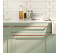 vidaXL Maniglie per mobili 10 pz Bronzo 480 mm Acciaio inox