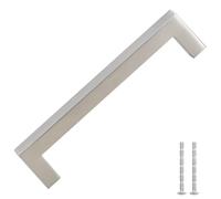 vidaXL Maniglie per mobili 10 pezzi 128 mm Argento Acciaio Inox