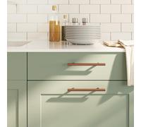 vidaXL Maniglie per Mobili 10pz Bronzo 128mm in Acciaio Inox