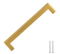 vidaXL Maniglie per Mobili 10pz Oro 160mm in Acciaio Inox