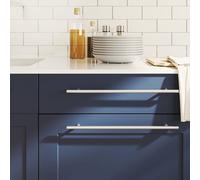 vidaXL Maniglie per Mobili 20 pz Argento 320 mm in Acciaio Inox