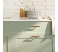 vidaXL Maniglie per Mobili 20 pz Bronzo 64 mm in Acciaio Inox