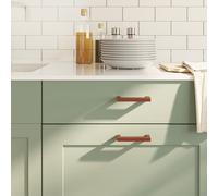 vidaXL Maniglie per Mobili 20 pz Bronzo 96 mm in Acciaio Inox