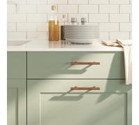 vidaXL Maniglie per Mobili 20 pz Bronzo 96 mm in Acciaio Inox