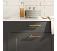 vidaXL Maniglie per Mobili 20 pz Oro 96 mm in Acciaio Inox