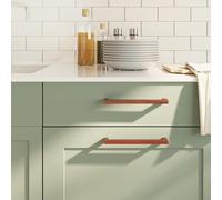 vidaXL Maniglie per Mobili 5pz Bronzo 192mm in Acciaio Inox