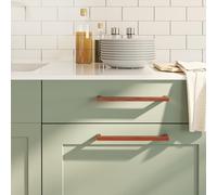 vidaXL Maniglie per Mobili 5pz Bronzo 224mm in Acciaio Inox