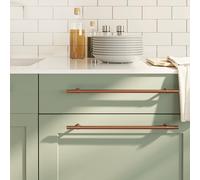vidaXL Maniglie per Mobili 5pz Bronzo 320mm in Acciaio Inox
