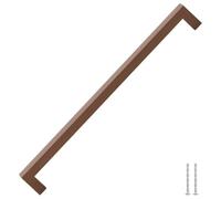 vidaXL Maniglie per Mobili 5 pz Bronzo 320 mm Acciaio Inox