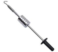 vidaXL Martello Scorrevole con Gancio 65 cm in Acciaio al Carbonio