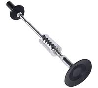 vidaXL Martello Scorrevole con Ventosa 59 cm in Acciaio al Carbonio