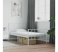 vidaXL Materassi in Schiuma 2pz Bianchi 80x200cm 7 Zone Durezza 20 ILD