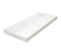 VIDAXL - Materasso 160x200 cm 7 Zone Schiuma di Poliuretano 10 cm H2 H3