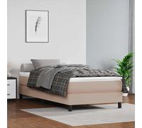vidaXL Materasso a Molle Cappuccino 80x160 cm in Similpelle
