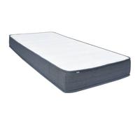 vidaXL Materasso a Molle Insacchettate 160x80x20 cm Morbidezza Media in Tessuto, materasso a molle, materasso singolo, materasso in tessuto, materasso