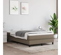 vidaXL Materasso a Molle Insacchettate Grigio Tortora 120x200x20 cm