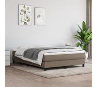 vidaXL Materasso a Molle Insacchettate Grigio Tortora 140x200x20 cm