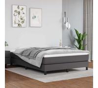 vidaXL Materasso a Molle Insacchettate Media Grigio 140x190x20 cm