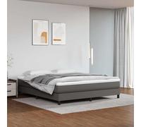 vidaXL Materasso a Molle Insacchettate Media Grigio 160x200x20 cm