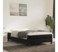 vidaXL Materasso a Molle Insacchettate Media Nero 120x200x20 cm