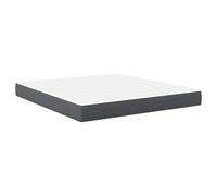 vidaXL Materasso medio a molle Pocket Grigio Scuro 180 x 200 x 20 cm, fermezza regolabile, raffreddamento ipoallergenico, ideale per camera da letto, sonno confortevole, design contemporaneo