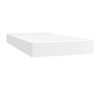 VIDAXL - Materasso A Molle Bianco 80x200x20 Cm In Similpelle
