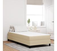 vidaXL Materasso a molle insacchettate Verde chiaro Grigio Medio 80x200x20 cm Tessuto