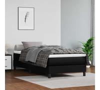 vidaXL Materasso a Molle per Bambini Rigidità Media Nero 80x160 cm