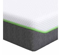vidaXL Materasso Bianco e Grigio 80 x 160 cm Tessuto Jacquard, Materasso Comodo, Design Moderno, Molle Insacchettate, Memory Foam Gel, 7 Zone, Regola Temperatura, Morbido Medio