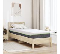 vidaXL Materasso Bianco, Grigio 70 x 200 cm Schiuma