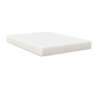 vidaXL Materasso Comodo per Adulti | Panna 140 X 200 cm Materiale Morbido Uso Interno Facile Manutenzione Dimensione Matrimoniale Finitura Liscia Spazioso