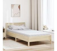 vidaXL Materasso con Strato di Cocco Bianco 190 x 90 cm Schiuma PU