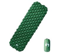 vidaXL Materasso da Campeggio Gonfiabile 1 Persona Verde 190x58x6 cm