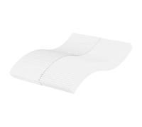 vidaXL Materasso in Schiuma Bianco 120x220 cm Durezza H2 H3, Materasso, Materasso Morbido, Materasso in Polipropilene, Materasso Doppio